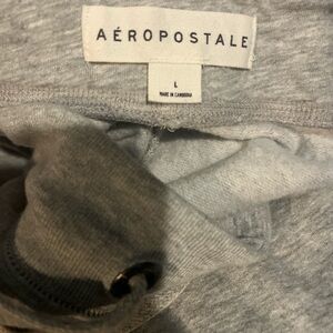 Aeropostale Heather Gray Sweatpants Flare